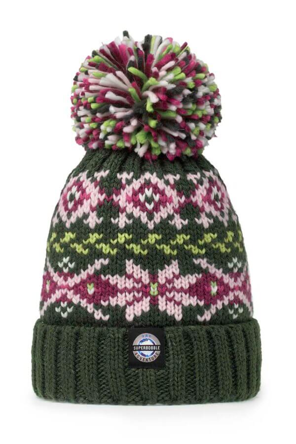 Woodland Nordic Super Bobble Hat