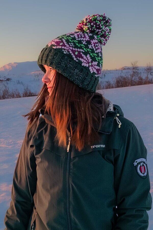Woodland Nordic Super Bobble Hat - Image 2