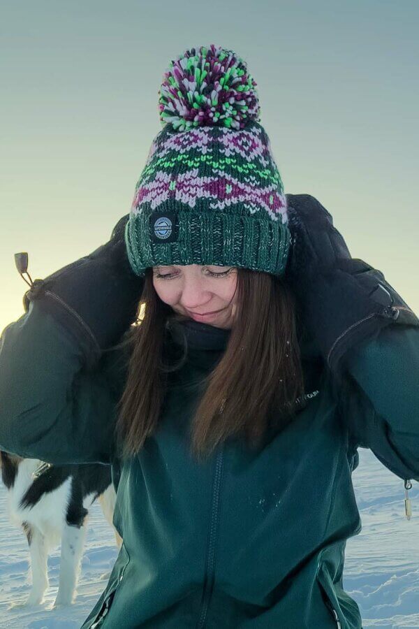 Woodland Nordic Super Bobble Hat - Image 5